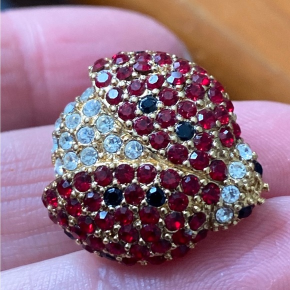 Monet Very Small  Ladybug Brooch Pin - Picture 4 of 4